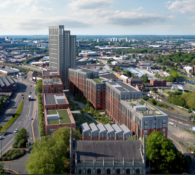 캠프힐(Camp Hill) 사업 조감도 / 사진=GS건설 제공