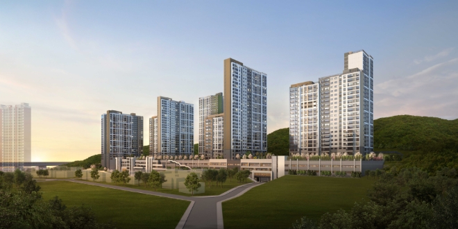 운암산공원 우미린 리버포레 투시도 / 사진=우미건설 제공