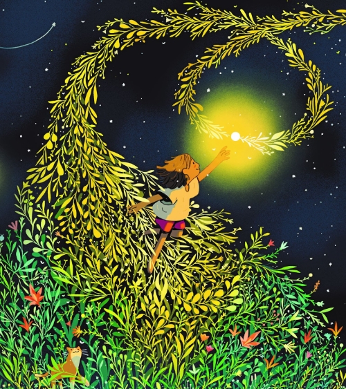 조 토드 스탠튼 <꼬리별> 본문 그림 일부