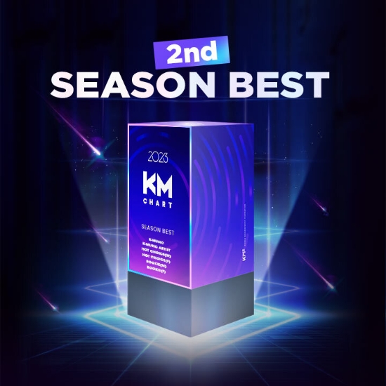 KM차트, 스트리밍 예고 "대망의 1위 주인공은 누구?"