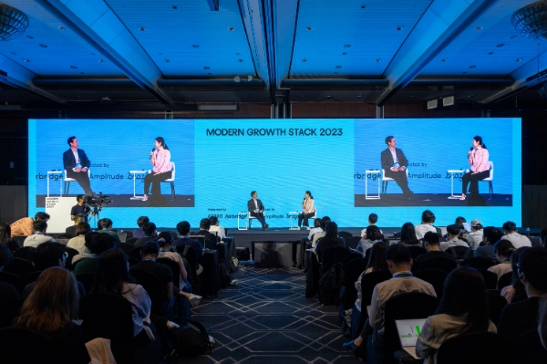 (이미지 제공=펫프렌즈) 반려동물 1등 쇼핑몰 펫프렌즈의 윤현신 대표가 '모던 그로스 스택 2023(Modern Growth Stack 2023)'에 언거래액 1천억원 돌파 노하우를 공개했다