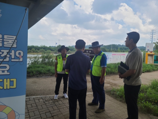 물놀이 놀이시설 점검 / 사진=광주시 제공