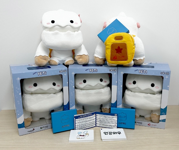 언어재활치료 교구 ‘소리 친구 예티’와 소리 카드