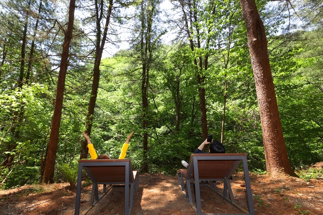 연인산 종점 숲 하늘멍촌 / 사진=경기도 제공