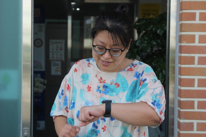 김진주 한울장애인공동체(용인시 처인구 양지면 소재) 시설 이용자 / 사진=경기도 제공