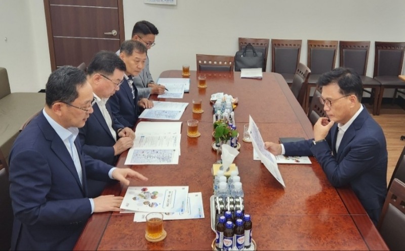 국회방문 예산확보 / 사진=해남군 제공