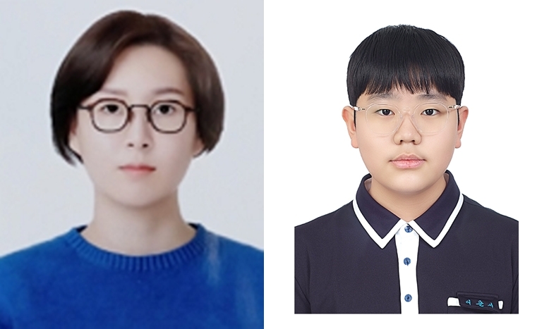 제갈은성 박사(왼), 이준서 학생(오)