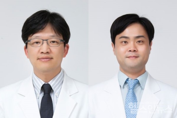 (왼쪽부터)한양대병원신경과김영서교수와감염내과김봉영교수