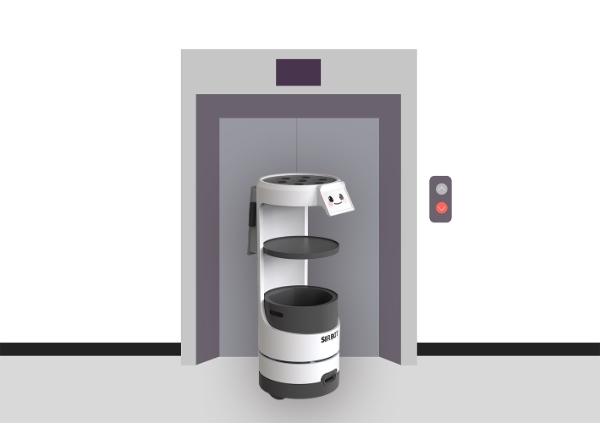 알지티 ‘써봇’ 엘리베이터∙자동문 연동…가동 범위 확대
