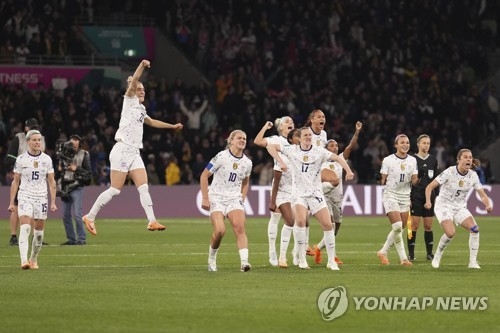 미국 여자축구 대표  선수들