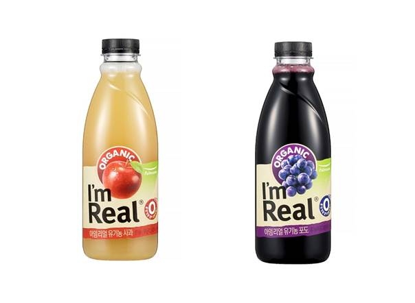 풀무원, 신제품 ‘아임리얼 유기농’ 생과일주스 2종 출시