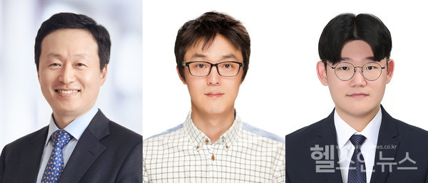 (왼쪽부터)정형외과한혁수교수,배현철연구교수,조건희서울대줄기세포생물학석사과정