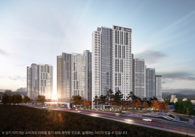 둔산 자이 아이파크 투시도 / 사진=GS건설 제공