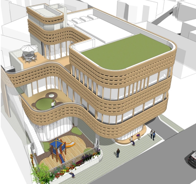 동두천 아동돌봄센터 조감도 / 이미지=경기도 제공