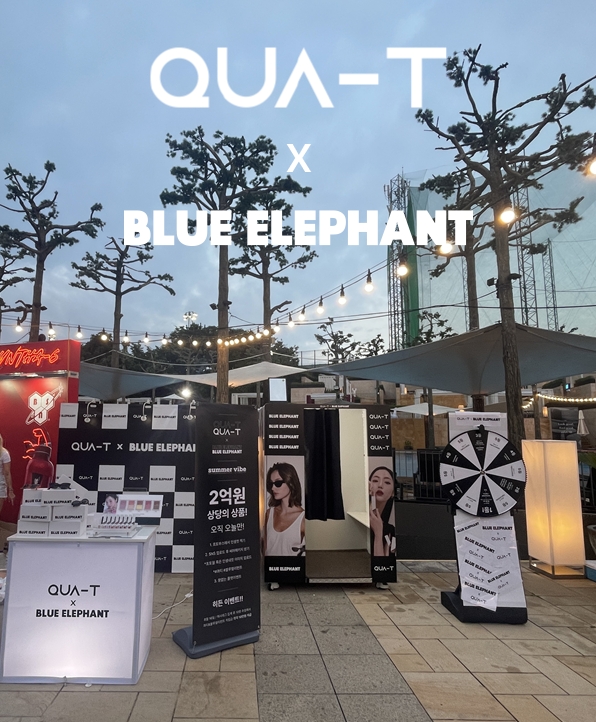 콰티 x 블루엘리펀트, 반얀트리 클럽&스파 호텔 팝업스토어 성료