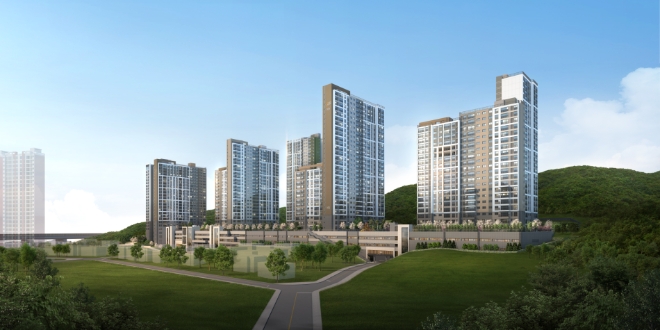 운암산공원 우미린 리버포레 투시도 / 사진=우미건설 제공