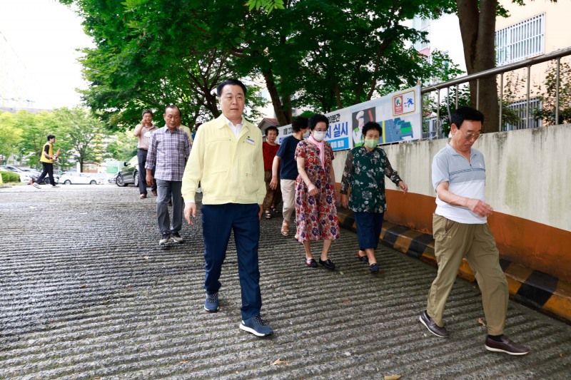 을지연습-대피훈련 / 사진=화순군 제공
