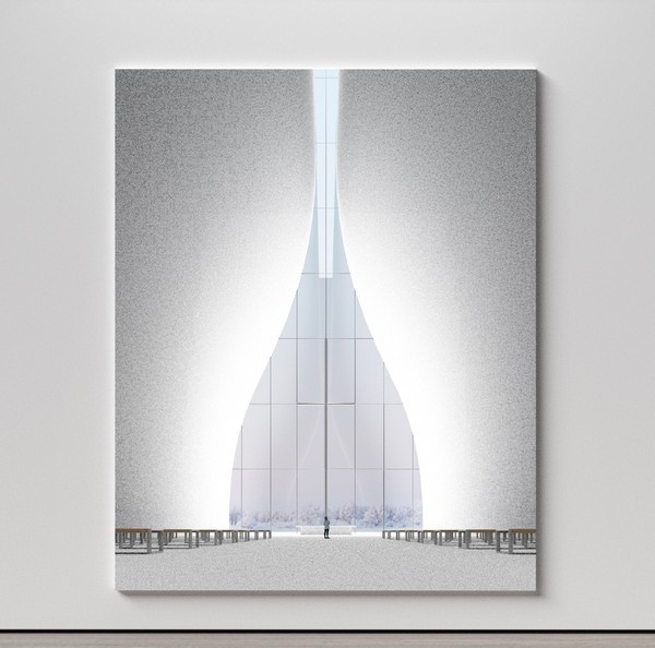 Son Moon, Major cold, 대한(大寒), 108 x 135 cm, 2023