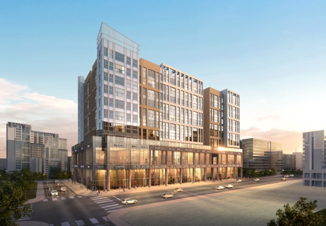 월드메르디앙 송도 투시도 / 사진=월드건설산업 제공