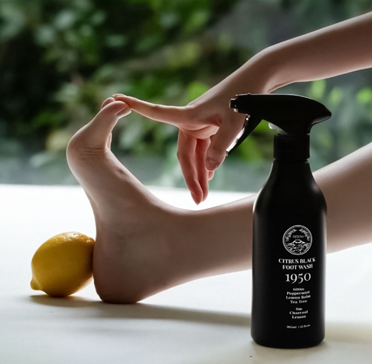 1950제주, 자연원료로 만든 풋샴푸 ‘시트러스 블랙 풋워시’ 출시