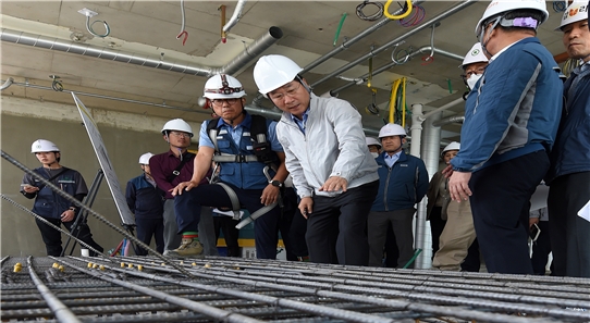 무량판구조 안전점검. / 사진=인천시 제공