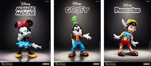 블리츠웨이, 디즈니 캐릭터 로봇화한 '디즈니 카보틱스' 신제품 선보여