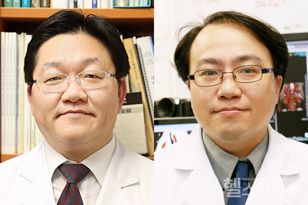 (왼쪽부터)서울아산병원영상의학과서준범교수,융합의학과김남국교수