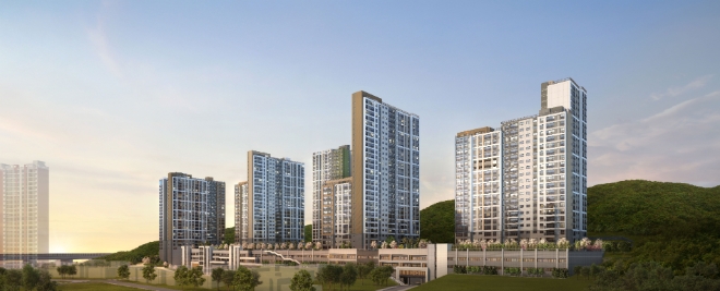 운암산공원 우미린 리버포레 투시도 / 사진=우미건설 제공