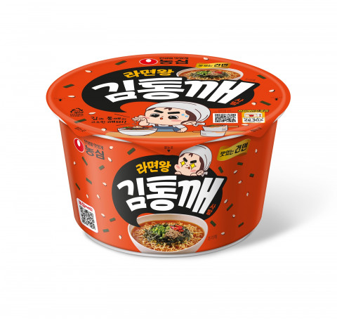 농심 라면왕김통깨사발