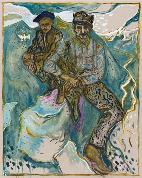 미술주간 특별전 전시 중인 빌리 차일디쉬 작품 (사진: 스타트아트코리아)