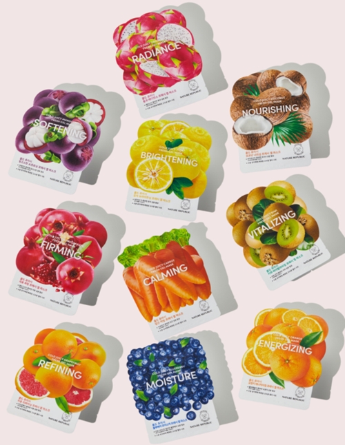 네이처리퍼블릭, 비건 ‘콜드 쥬이시 프레시 겔 마스크’ 10종 출시