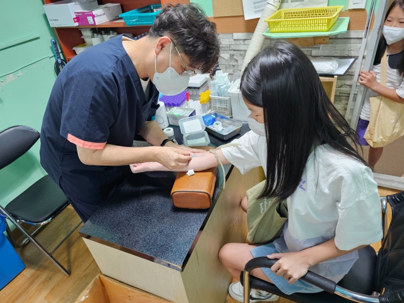 아동 건강검진 / 사진=진도군 제공