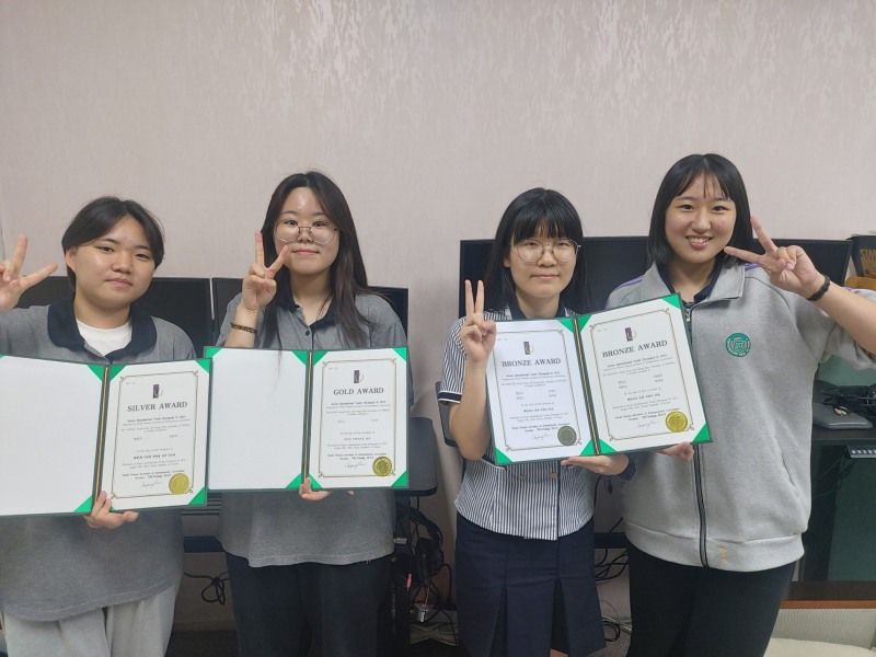 명진고등학교, ‘2023 세계청소년올림피아드4i 발명 왕중왕전 대회’ 금상 수상