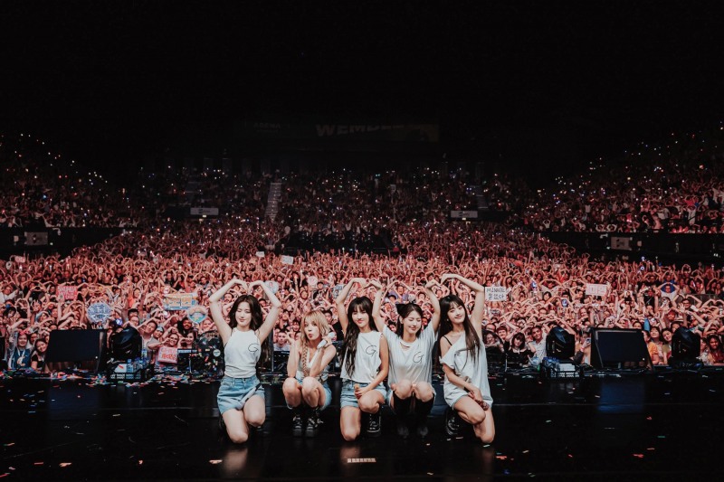 여자아이들 첫 유럽 투어 성황