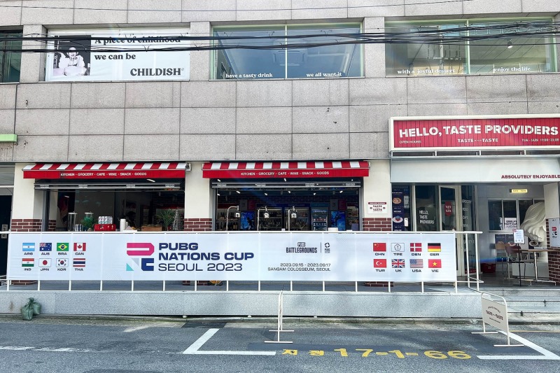 크래프톤, PNC 2023 팝업 스토어 연다