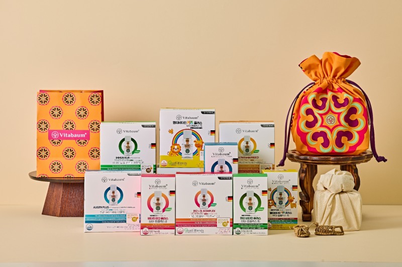 비타바움X오우르 ‘복주머니 패키지’, 비타바움 자사몰 및 카카오톡 선물하기 출시