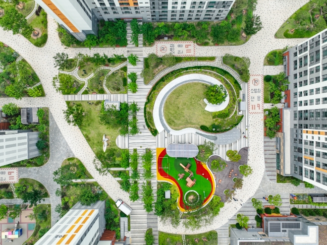 안성아양 B1 '시그니처 가든' 전경 / 사진=한국토지주택공사 제공