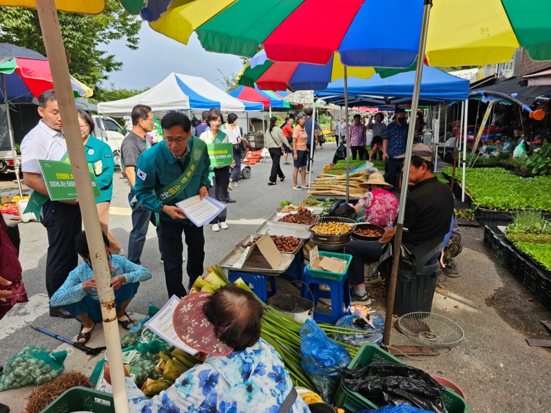 추석맞이 물가안정 캠페인 / 사진=담양군 제공