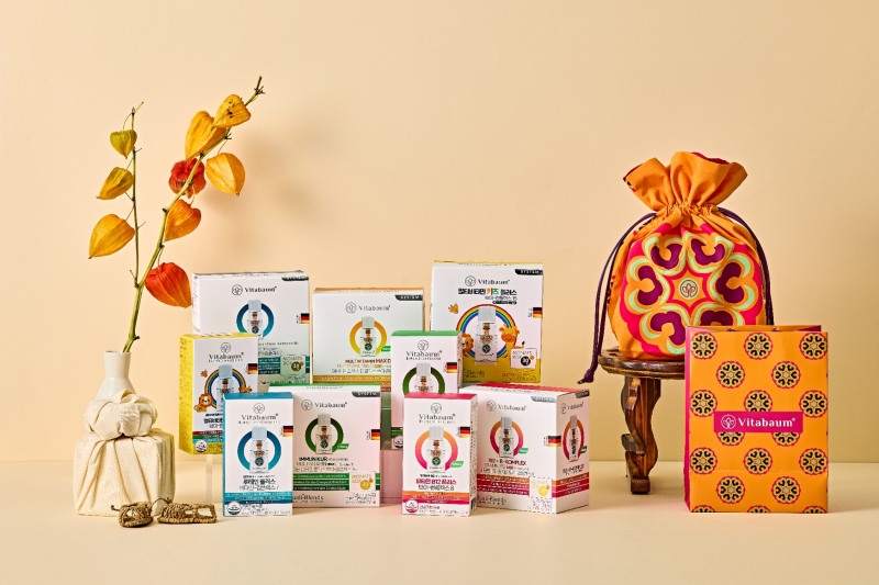 비타바움X오우르, 추석 선물로 안성맞춤 ‘복주머니 패키지’ 한정판 출시