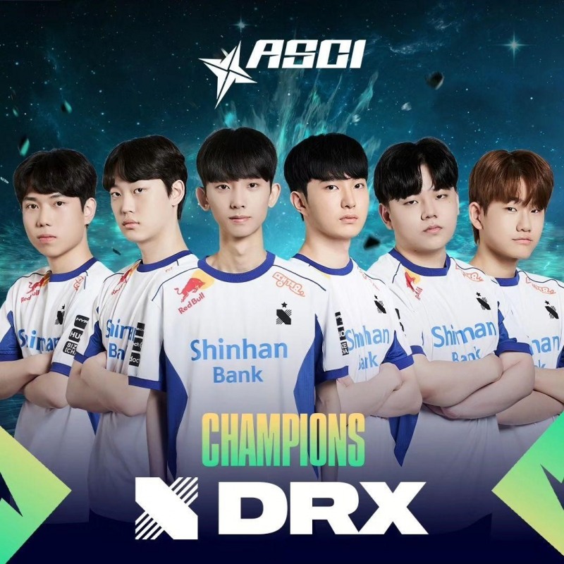 디알엑스, 한-중 결승전 승리하고 ASCI 우승...한국 팀 사상 최초