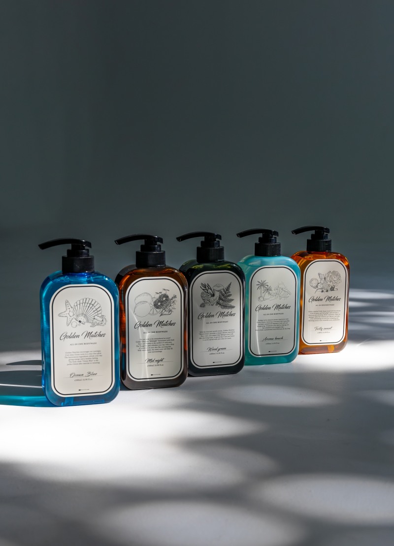 라이프스타일 브랜드 ‘골든매치스’, 올인원 퍼퓸 바디워시 신규 향 2종 출시