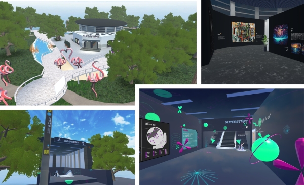 LG 사이언스파크 메타버스 아트 전시장 (사진제공=뉴이스트아트)