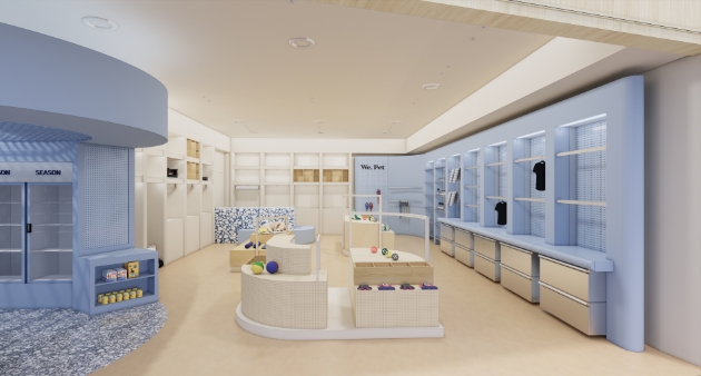 더현대 서울 ‘위펫’ 매장 전경