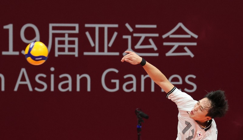 스파이크하는 임동혁 / 사진(항저우=연합뉴스)