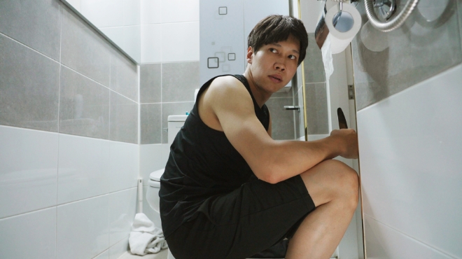 출처 : 영화 〈유전〉 배우 박재성 현장스틸. 서울필름아카데미 제공