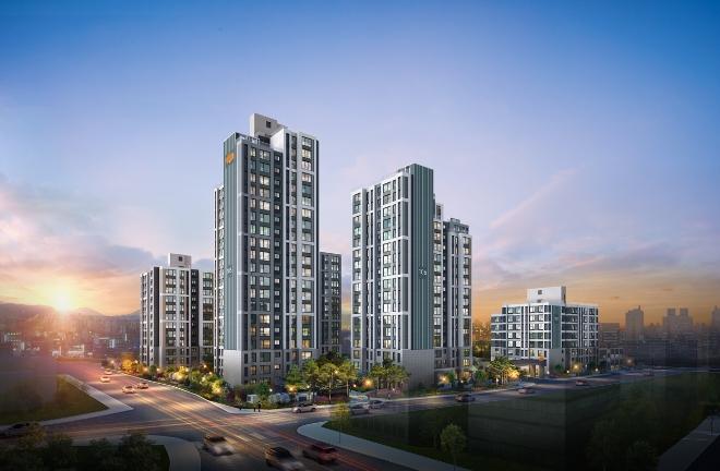 e편한세상 답십리 아르테포레 투시도 / 사진=DL건설 제공