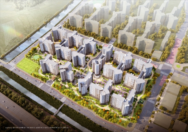 고촌센트럴자이 조감도 / 사진=GS건설 제공