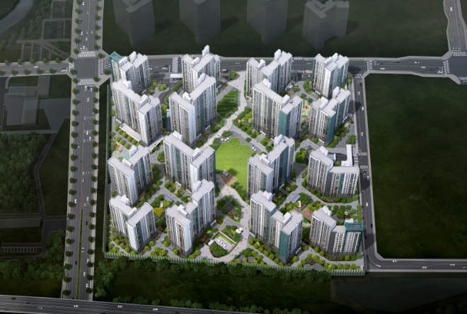 탕정 푸르지오 리버파크 조감도 / 이미지=대우건설 제공