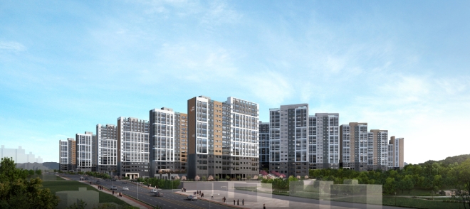 '울산 다운2지구 우미린' 조감도 / 이미지=우미건설 제공