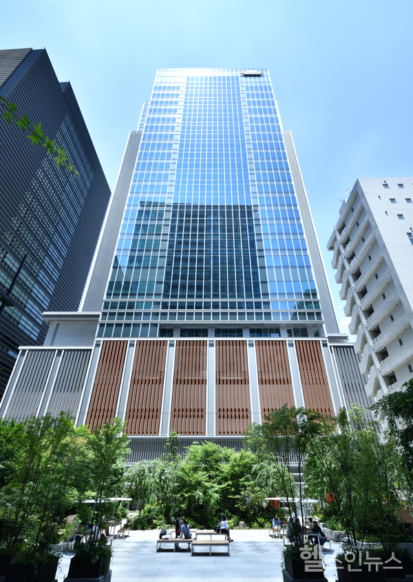 다케다제약일본도쿄글로벌본사외관사진